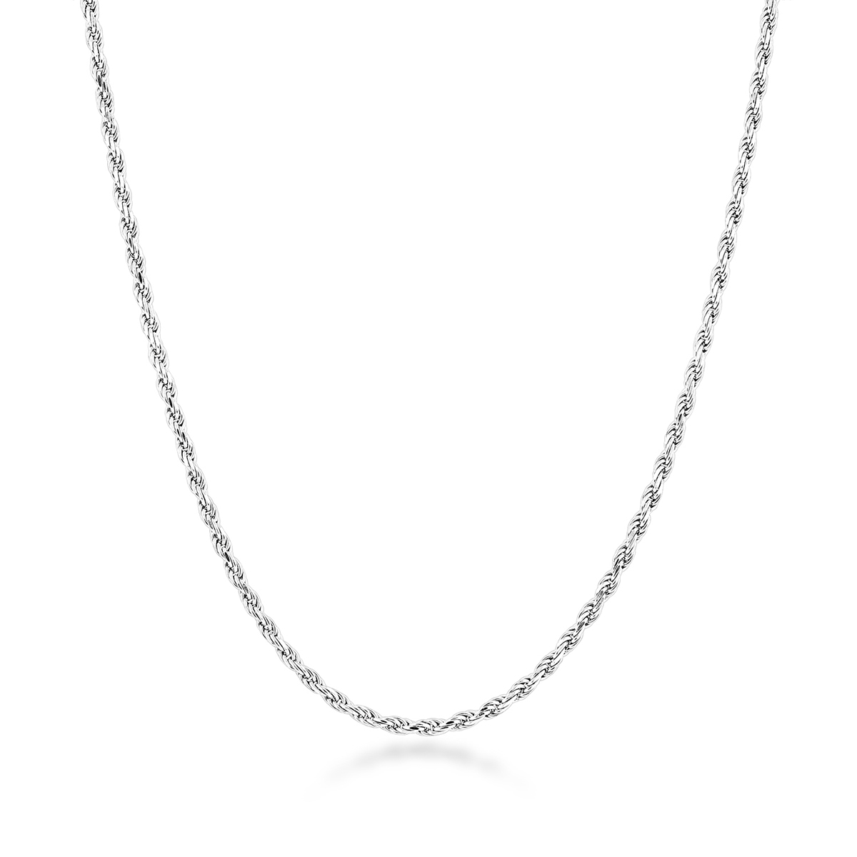 sterling silver rope chain
