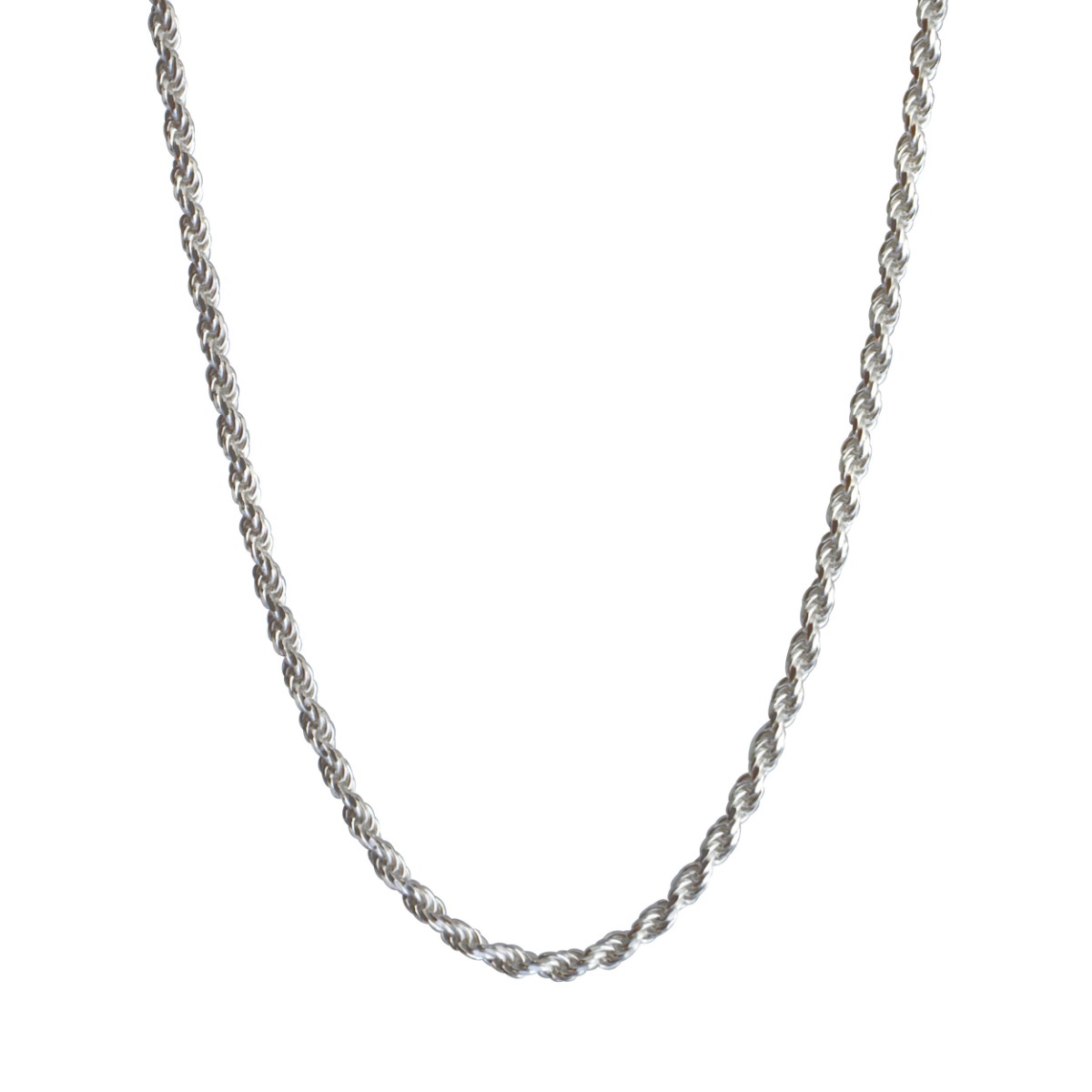 sterling silver rope chain