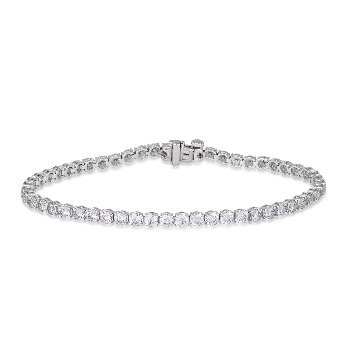 Adamante 5 ct. tw. Lab-Grown Diamond Tennis Bracelet in Sterling Silver